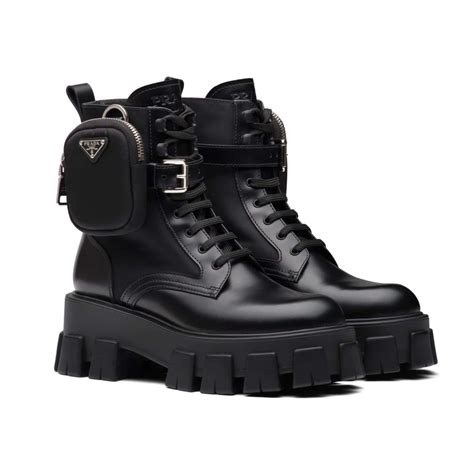 prada rubber wellington boots|prada boots for women.